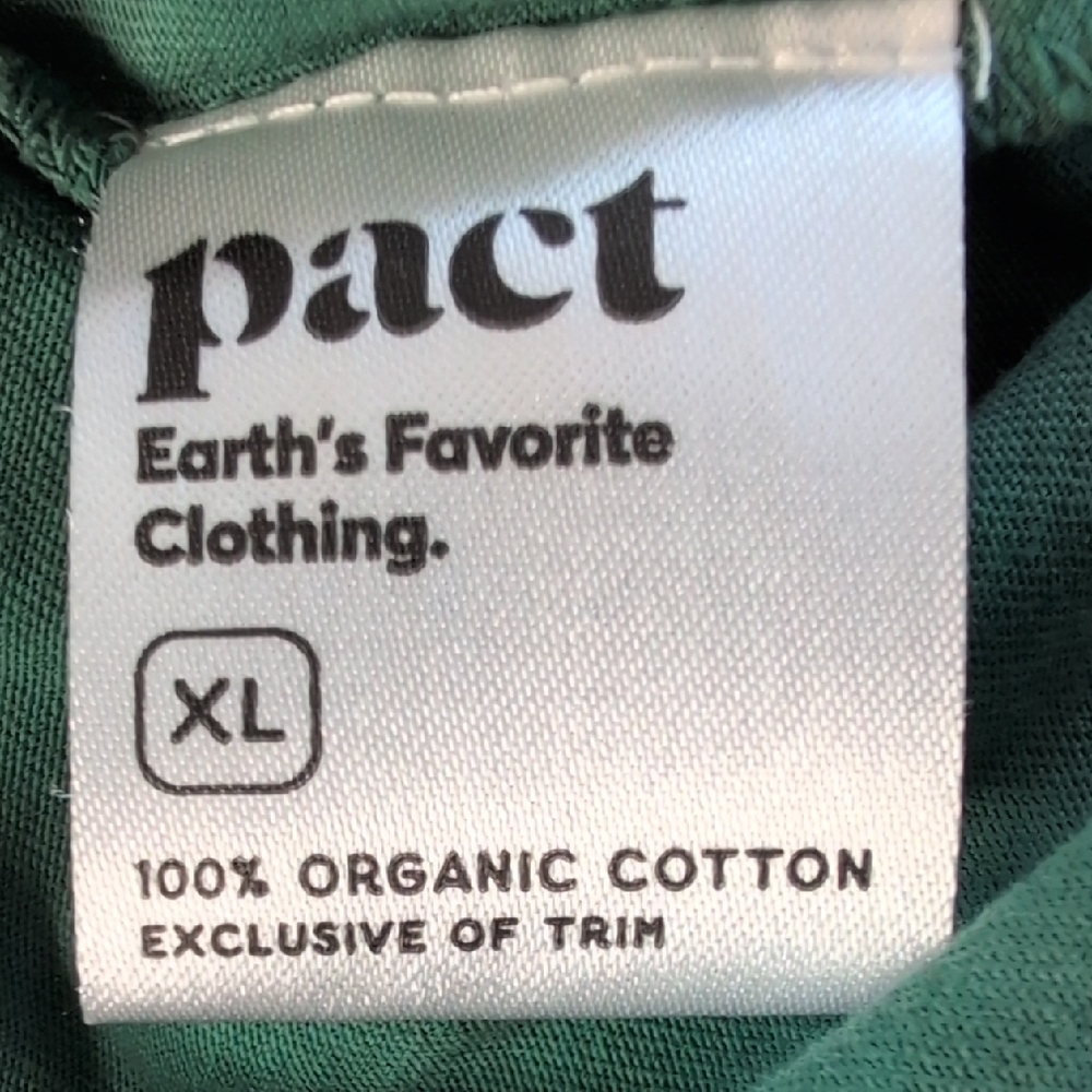 Pact Sage Green Tie Dye Dress - Picture 8 of 12